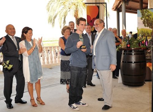 Nico Terol apadrina la Vendimia Abierta 2012 de Vinos Alicante DOP